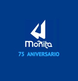 MOÃ‘ITA logo aniversario 75